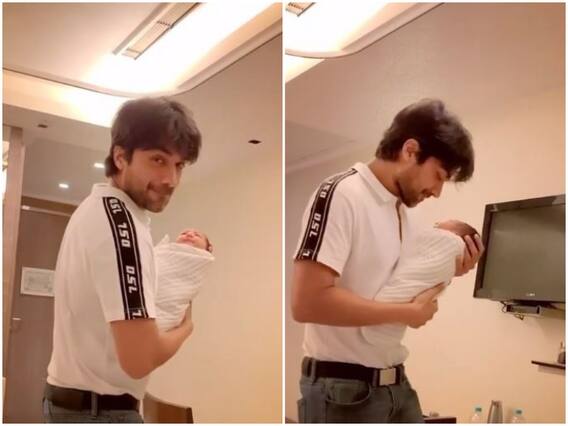 Watch: TV Actor Gautam Gupta Dancing With His New-Born BABY GIRL Will Melt Your Hearts!