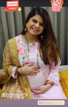 PICS: Pregnant 'Kkusum' Actress Rucha Gujarathi Looks RADIANT During Her 'Godh Bharai' Ceremony Amid Lockdown