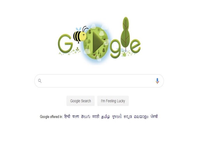 Earth Day Celebration Goes Online, Google Doodle Animation On Bee Raises Awareness