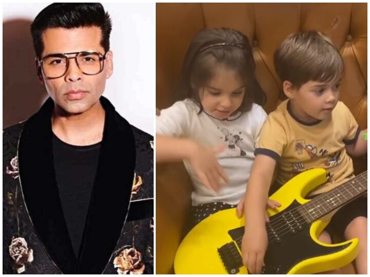 Karan Johar's Three-Year-Old Twins Yash & Roohi Turn Singers (Video) Karan Johar's Three-Year-Old Twins Yash & Roohi Turn Singers (Video)