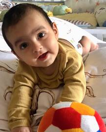 Hina Khan Goes 'AWWWW' As 'Khatron Ke Khiladi 8' Contestant Shares Adorable PICS Of Son As He Turns 4-month-old