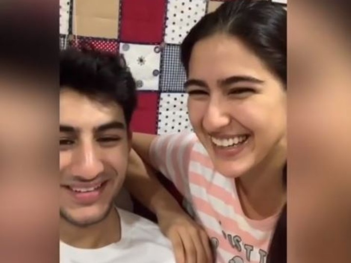 Sara Ali Khan Cracks 'Knock Knock' Joke With Brother Ibrahim To Beat Quarantine Blues Sara Ali Khan Cracks 'Knock Knock' Joke With Brother Ibrahim To Beat Quarantine Blues