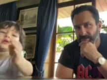 WATCH: This Adorable Video Of Taimur Ali Khan Bumping Into Father Saif Ali Khan’s Interview Will Make Your Sunday Bright!