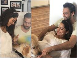 Pregnant Kumkum Bhagya Actress Shikha Singh Shares Adorable PIC With Hubby & Pet Cradling Her BABY BUMP!
