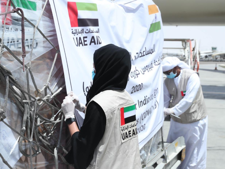 UAE Sends Medical Aid to India In Fight Against COVID-19