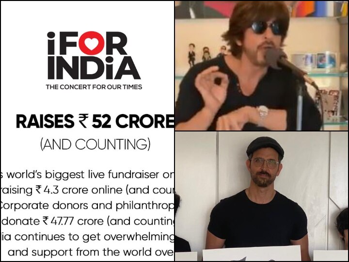 IForIndia Raises 52 Crore For COVID-19 Relief Fund, SRK, Akshay Kumar, Katrina Kaif & Other Bollywood Celebs Thank Fans 'I For India' Concert Raises 52 Cr For COVID-19 Relief Fund; Bollywood Celebs Thank Fans For Their Support