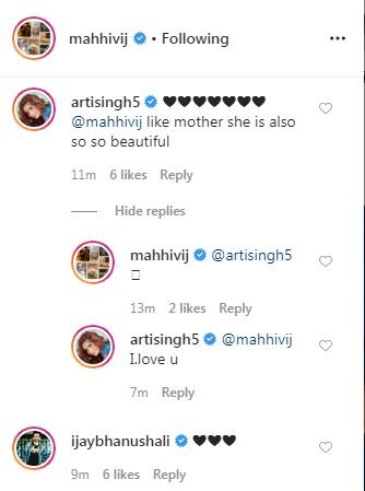 Mahhi Vij Shares Adorable PIC Of Daughter From Her 'First Night At Home'; Arti Singh Drops Cute Comment