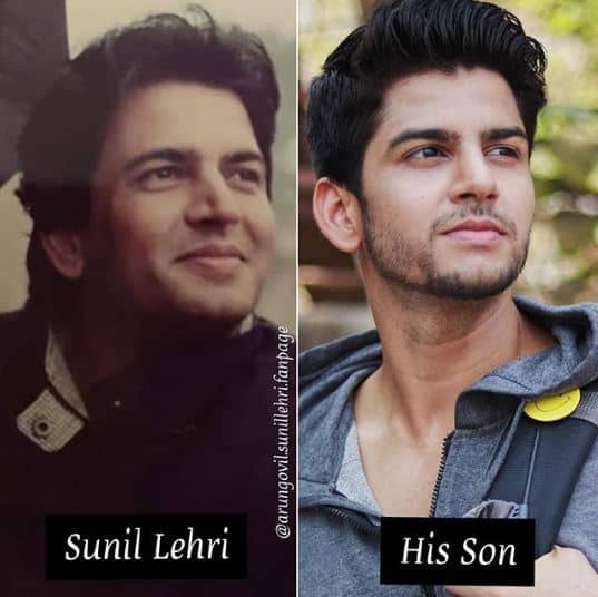 Recently, a fan account on social media shared a picture collage of Sunil Lahri and his son Krish Pathak. And since then fans declared the handsome boy as national crush also they were struck by their uncanny resemblance. Krish looked exactly like his father Sunil during his young days.