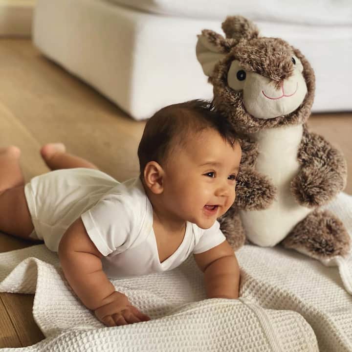 The little cutie pie has already become quite popular as his pictures go viral in no time.