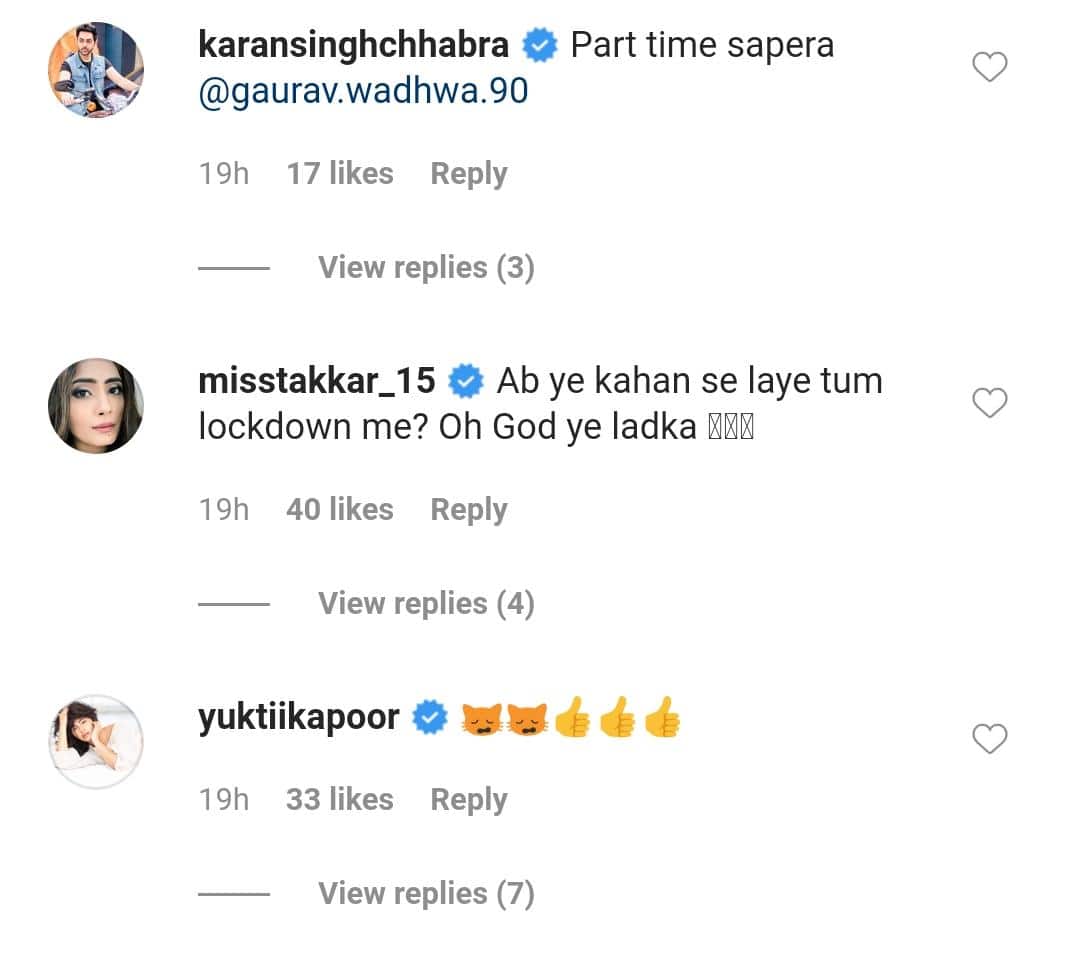 Yeh Rishta Kya Kehlata Hai Actor Gaurav Poses With Python, Co-Star Mohena Goes 'WHAT