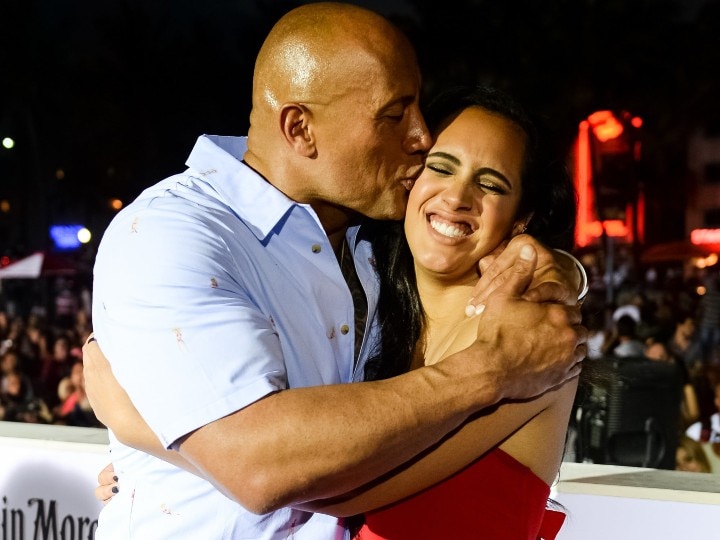 Dwayne 'The Rock' Johnson Is A Proud Father As His Daughter Joins WWE Dwayne 'The Rock' Johnson Is A Proud Father As His Daughter Joins WWE