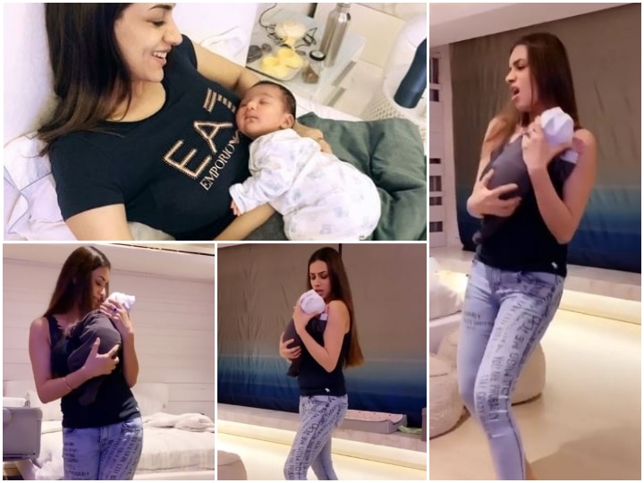 Smriti Khanna Singing & Dancing With Her Newborn Daughter Is Too Cute For Words!  WATCH: TV Actress Smriti Khanna Singing & Dancing With Her Newborn Daughter Is Too Cute For Words!