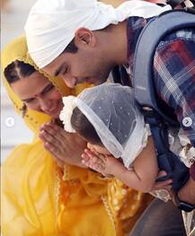 Neha Dhupia & Angad Bedi Share Adorable PICS of Their BABY DAUGHTER Mehr!