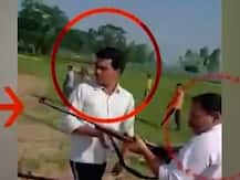 Shocking Visuals: SP Leader, Son Shot Dead In Broad Daylight In UP's Sambhal Over Dispute On MNREGA