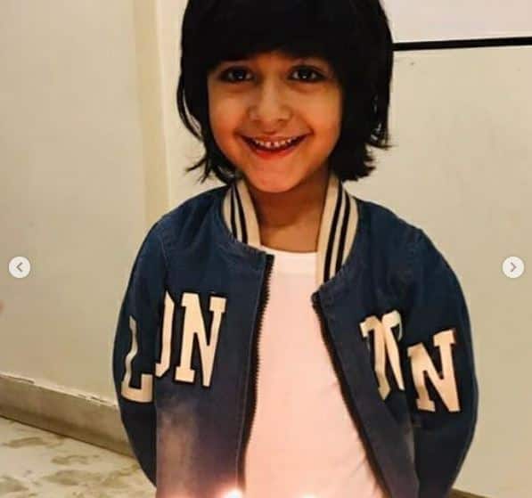 The child artist shared several pictures from his birthday celebrations on social media.
