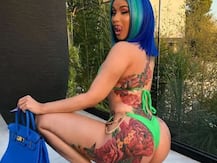 Rapper Cardi B Reveals Massive Tattoo That Took ‘Six Months’ To Complete; PIC & VIDEO INSIDE!