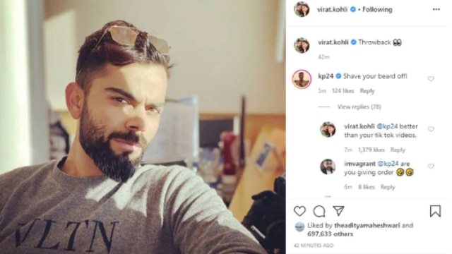 Better Than Your TikTok Videos': Virat Kohli's Epic Response To Kevin Pietersen For 'Shave Your Beard Off' Comment