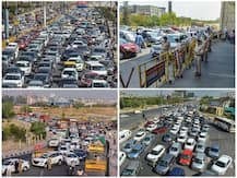 In Pics: Traffic Snarls As Delhi-Ghaziabad Border Sealed Again Amid Covid-19 Crisis