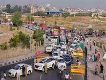 In Pics: Traffic Snarls As Delhi-Ghaziabad Border Sealed Again Amid Covid-19 Crisis