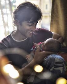 'Balika Vadhu' Actor & Wife Share ADORABLE PICS Of NEWBORN Son As He Turns Two-Months-Old