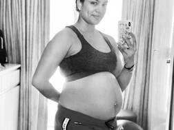 Heavily Pregnant TV Actress Shikha Singh Flaunts Her Baby Bump Ahead Of Her Due Date!