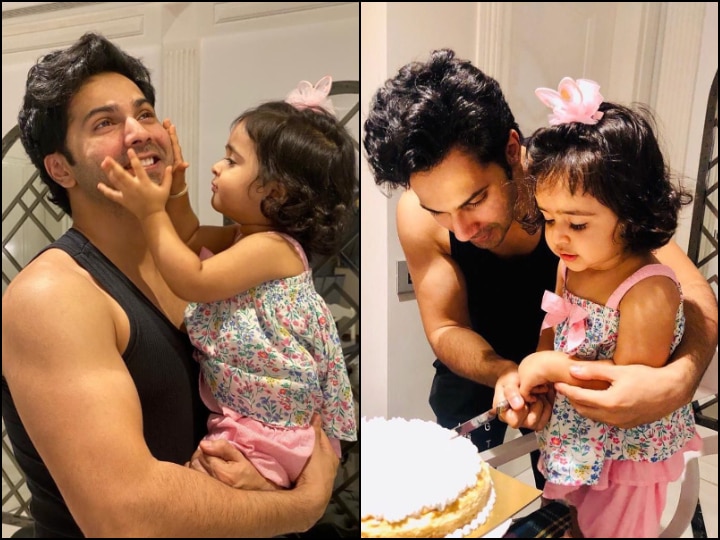 Varun Dhawan Niece Niyara Dhawan Birthday Photos Go Viral Amid Coronavirus Lockdown 'Chachu No.1': Varun Dhawan Celebrates His Niece Niyara's Second Birthday Amid Lockdown, See PICS