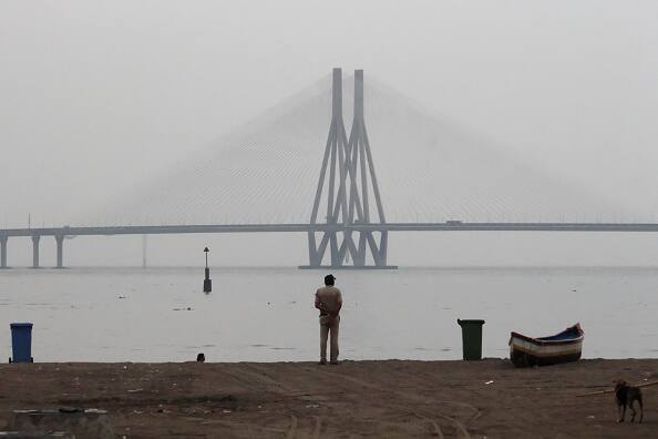 Cyclone Nisarga has intensified into a severe cyclonic storm. Heavy rainfall and wind with speed up to 110 kilometre per hour - gusting up to 120 kmph has been predicted by the IMD.(Photo by Himanshu Bhatt/NurPhoto via Getty Images)