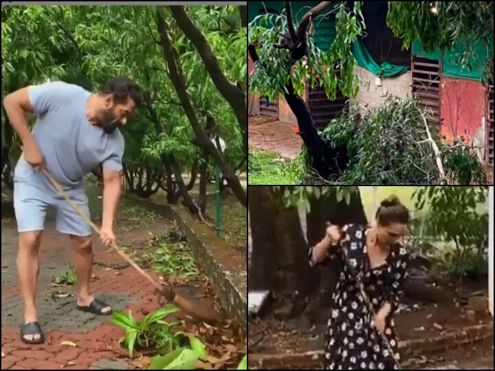 Salman Khan's Panvel Farmhouse Affected By Cyclone Nisarga, Iulia Vantur Shares PICS Salman Khan's Panvel Farmhouse Affected By Cyclone Nisarga, Iulia Vantur Shares PICS