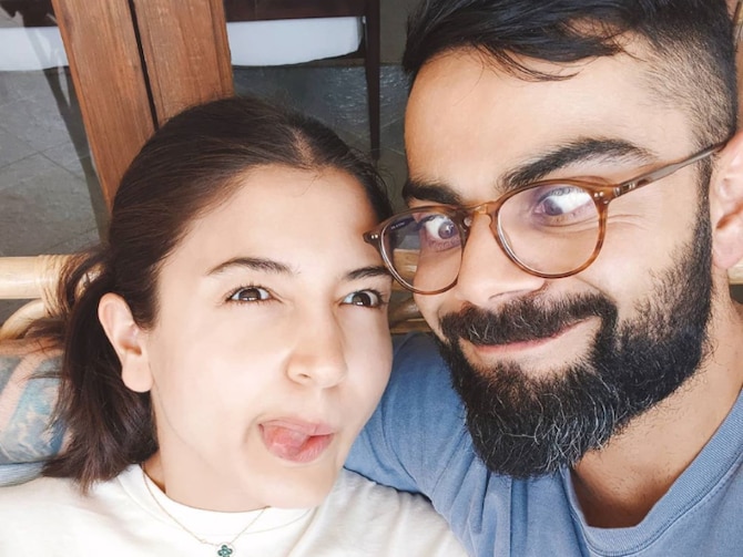 Watch  Anushka shares hilarious 'dinosaur' Kohli video on