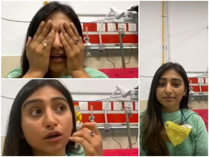 WATCH: COVID-19 Positive TV Actress Mohena Kumari Breaks Down To Tears In The Hospital, Says 'It Affects You Mentally'  WATCH: COVID-19 Positive TV Actress Mohena Kumari Breaks Down To Tears In The Hospital, Says 'It Affects You Mentally'