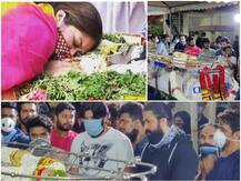 Chiranjeevi Sarja Funeral: Pregnant Wife Crying Inconsolably Over Her Dead Husband’s Body Will Break Your Hearts, Popular Actors Pay Their Last Respects!