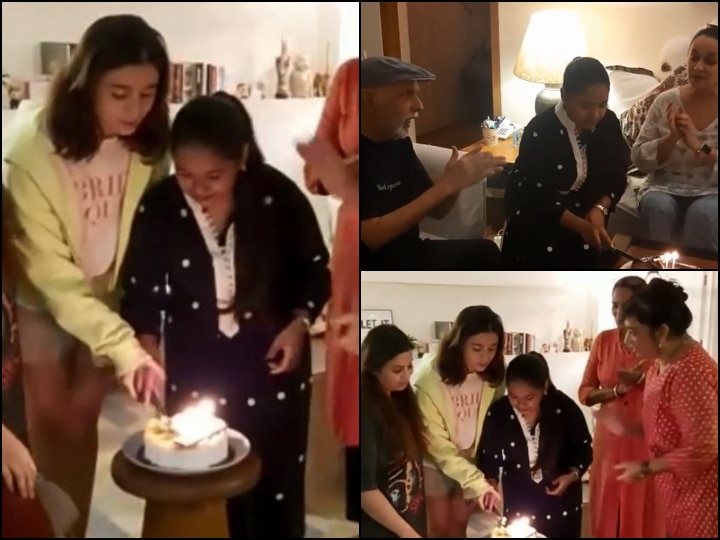 Alia Bhatt Celebrates Her House Help Birthday, Mahesh Bhatt, Soni Razdan & Sister Shaheen Bhatt Also Join Celebrations VIDEO Alia Bhatt Celebrates House Help’s Birthday, Mahesh Bhatt Dances While Singing Song For Her (VIDEOS Inside)