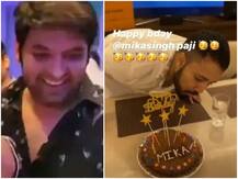 Watch: Kapil Sharma & Wife Ginni Chatrath Celebrate Mika Singh’s 43rd Birthday With Homemade Cake!