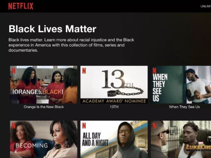 Amidst 'Black Lives Matter' Protest, Netflix Curates Collection Of Movies, TV shows, Documentaries About Racial Injustice Faced By African-Americans! Amidst 'Black Lives Matter' Protest, Netflix Curates Collection Of Movies, TV shows, Documentaries About Racial Injustice Faced By African-Americans!