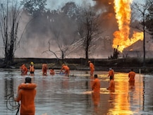 Assam: 7,000 People Evacuated As Tinsukia Oil Well Fire Rages On, Claims Two Lives