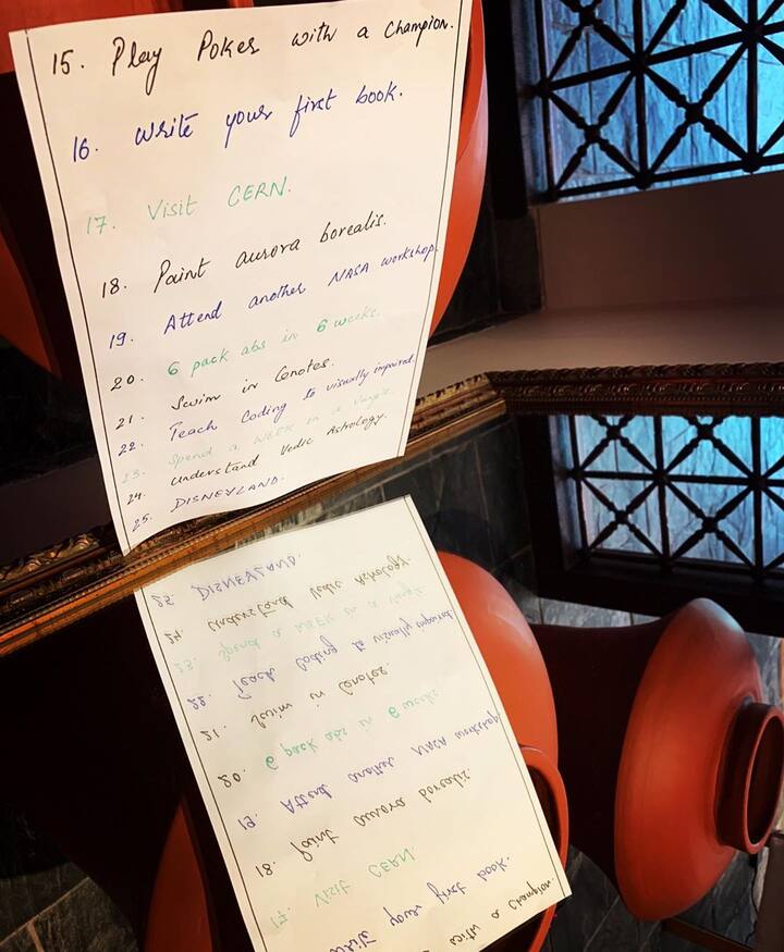 Sushant Singh Rajput, who is still known for his role of Manav in 'Pavitra Rishta', even wished to play 'Poker with a champion' and write a book. The actor mentioned in his '50 dreams' list that he wished to spend a week in a jungle.