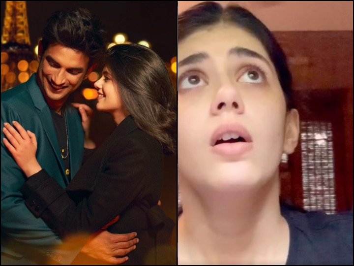 WATCH: Sushant Singh Rajput's LAST Co-Star Sanjana Gets Teary-eyed, Shares Emotional Post