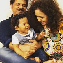 PICS: Shahid Kapoor's Step Father Rajesh Khattar Celebrates FIRST Birthday Of Son Vanraj With Wife