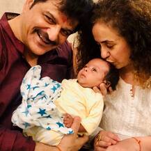 PICS: Shahid Kapoor's Step Father Rajesh Khattar Celebrates FIRST Birthday Of Son Vanraj With Wife