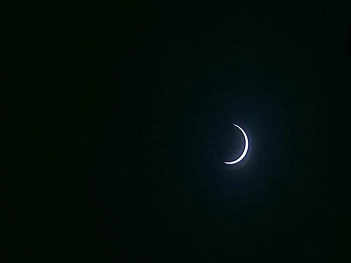 Pakistan's Karachi witnessed a spectacular view in the dark sky. (Source ANI)