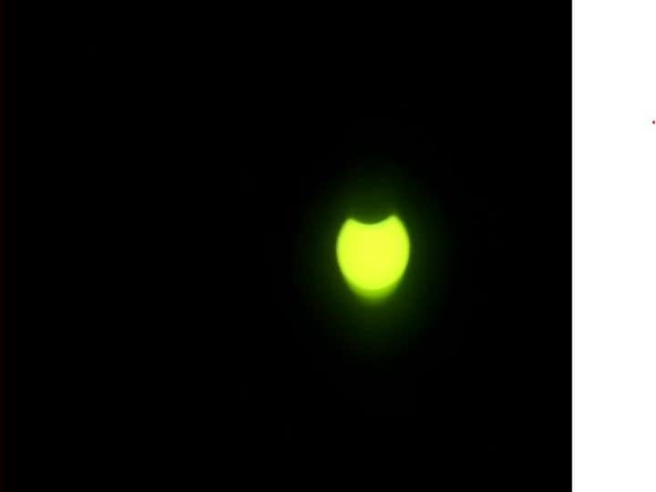 Maharashtra was one of the first cities to get the spectacular view of annular solar eclipse in India. (Source ANI)