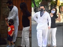 PICS: Taimur Ali Khan Steps Out With His Parents Kareena & Saif In Mumbai