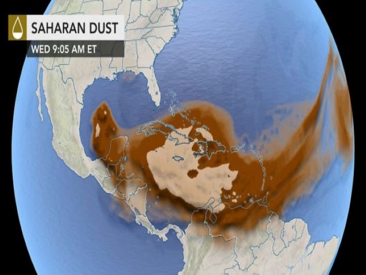 'Godzilla' Like Dust Cloud Knocking On America's Door; Incredible Images Seen From Space 'Godzilla' Like Dust Cloud Knocking On America's Door; Incredible Images Seen From Space