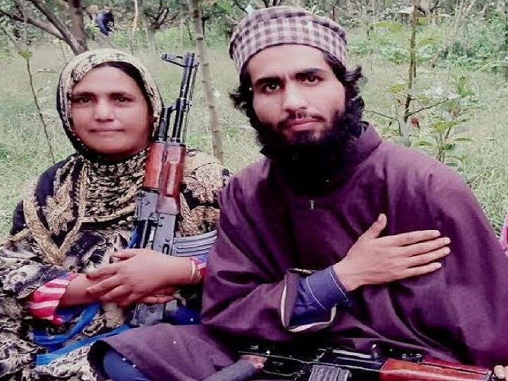 Police Arrest Slain Militant's Mother Involved In Arranging Arms For Militants In Kashmir Police Arrest Slain Militant's Mother Involved In Arranging Arms For Militants In Kashmir
