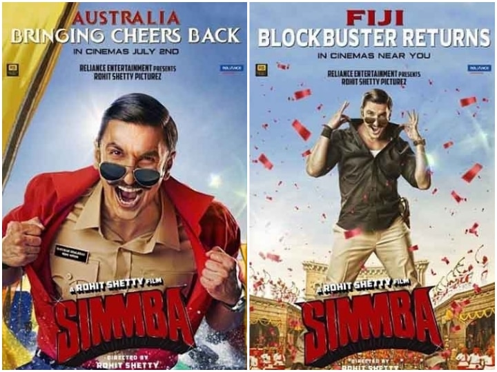 Ranveer Singh's 'Simmba' To Re-Release In Australia, Fiji Ranveer Singh's 'Simmba' To Re-Release In Australia, Fiji