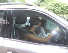 PHOTOS: Rhea Chakraborty, Close Friend Of Late Actor Sushant Singh Rajput, Seen Visiting Farhan Akhtar With Shibani Dandekar