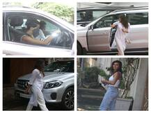 PHOTOS: Rhea Chakraborty, Close Friend Of Late Actor Sushant Singh Rajput, Seen Visiting Farhan Akhtar With Shibani Dandekar