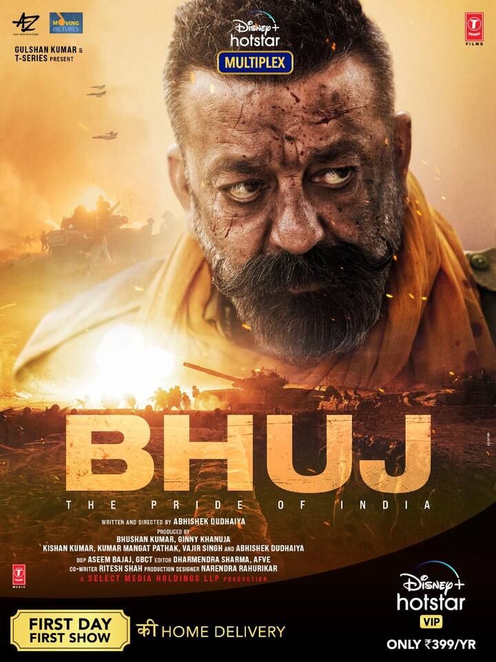 Sanjay Dutt will be seen as Indian Army Scout Ranchordas Pagi in 'Bhuj: The Pride Of India'. 