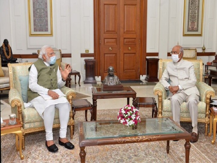 PM Modi meets President Kovind at Rashtrapati Bhavan; Narendra Modi, Ram Nath Kovind, Coronavirus, India-China tensions PM Modi Meets President Kovind; Issues Of National & International Importance Discussed