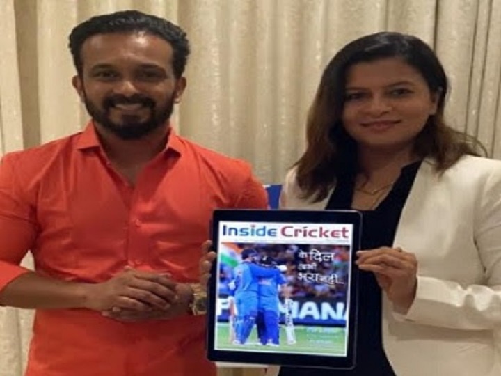 Kedar Jadhav Turns Editor, Launches His Own Cricket Weekly Magazine Indian Batsman Kedar Jadhav Turns Editor, Launches His Own Cricket Weekly Magazine